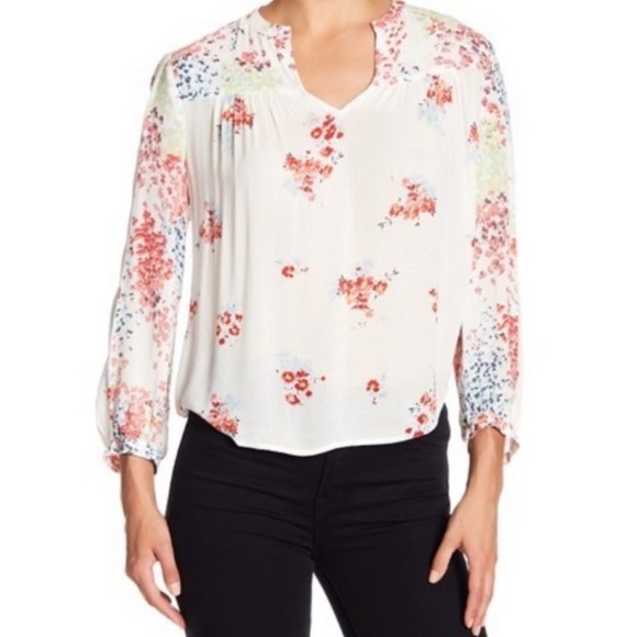 Lucky Brand Women's Sz S/P Floral Fairy Boho Peasant Festival Summer Beachy Work - Picture 9 of 10